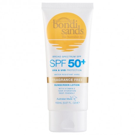Bondi Sands SPF 50+ Body Lotion Tube Fragrance Free  Тюбик с лосьоном для тела SPF 50+ Без запаха