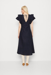 Tommy Hilfiger FRILL DRESS Day dress desert sky ПЛАТЬЕ С РЯБКАМИ Повседневное платье небо пустыни