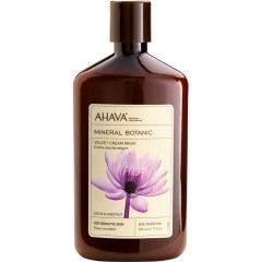 Ahava (Ахава) Mineral Botanic Creme Dusche Lotusblute & Kastanie, 500 мл
