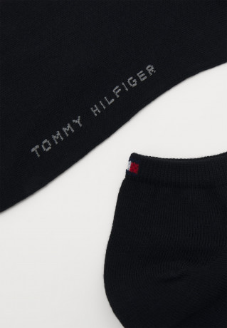 Tommy Hilfiger WOMEN SNEAKER 4 PACK Socks black ЖЕНСКИЕ КРОССОВКИ (4 УПАКОВКИ) Носки черный