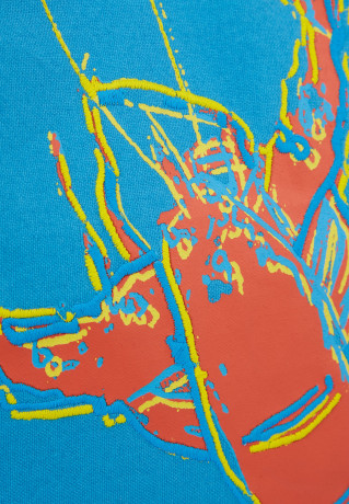 Tommy Hilfiger ANDY WARHOL TOTE UNISEX Tote bag shocking blue ANDY WARHOL TOTE UNISEX Сумка-тоут шокирующий синий