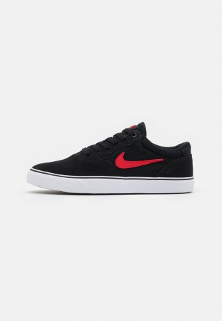 Nike SB CHRON 2 UNISEX Sneaker low black/university red/white CHRON 2 UNISEX Низкие кроссовки женские черный/университетский красный/белый