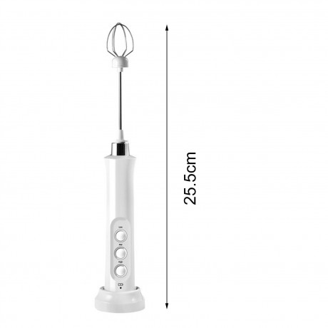 farfi farfi Akku-Stabmixer elektrischer Milchaufschaumer,3 einstellbare Stufen, Schaumherstellung, kabellos Schwarz беспроводной ручной блендер Farfi, электрический вспениватель молока, 3 регулируемых уровня, производство пены, беспроводной