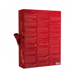 Douglas Exclusive Beauty Highlights 2025 Адвент Календарь 2 шт, 24 эксклюзивных бьюти-сюрприза для лица и тела, с красным бантиком