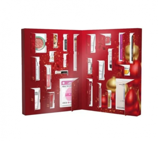 Douglas Exclusive Beauty Highlights 2025 Адвент Календарь 2 шт, 24 эксклюзивных бьюти-сюрприза для лица и тела, с красным бантиком