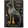 ANIWOOD Holz-Puzzle Agyptische Katze M (150 Teile) Деревянный пазл Египетский кот М (150 деталей)