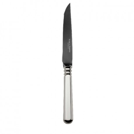 Robbe & Berking Robbe & Berking Alt-Spaten - 925 Sterling Silber Steakmesser Frozen Black 222 mm Robbe &amp; Berking Alt-Spaten - Нож для стейка из стерлингового серебра 925 пробы Frozen Black 222 мм