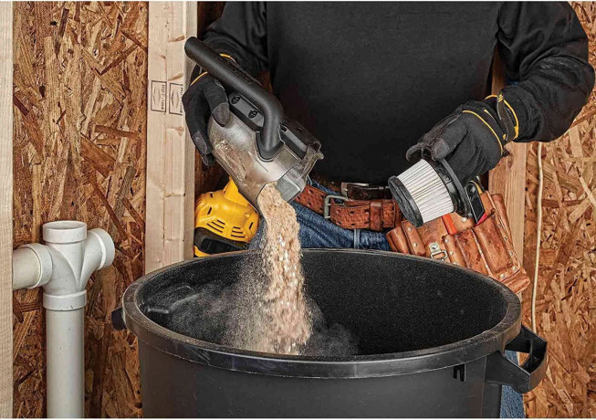 DeWalt DeWalt Akku-Stielstaubsauger DCV501LN-XJ beutellos, Basisversion (ohne AKKU  Netzteil), beutellos  Беспроводной пылесос DeWalt DCV501LN-XJ без мешка, базовая версия (без АККУМУЛЯТОРНОГО источника питания), без мешка