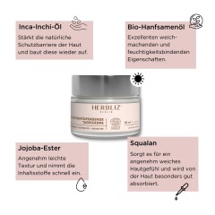 HERBLIZ Feuchtigkeitsspendende Tagescreme  Увлажняющий дневной крем