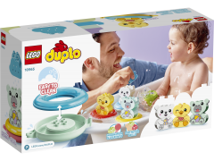 Lego Badewannenspass: Schwimmender Tierzug Веселье в ванне: плавучий поезд с животными