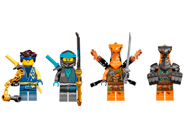 Lego Jays und Nyas Rennwagen EVO Гоночная машина Джея и Нии EVO