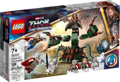 Lego Angriff auf New Asgard Атака на Новый Асгард