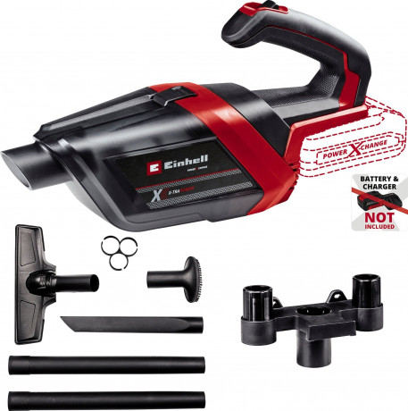 Einhell Einhell Akku-Handstaubsauger Power X-Change TE-HV 18/06 Li Solo, beutellos, ohne Akku und Ladegerat  Беспроводной ручной пылесос Einhell Power X-Change TE-HV 18/06 Li Solo, без мешка, без аккумулятора и зарядного устройства