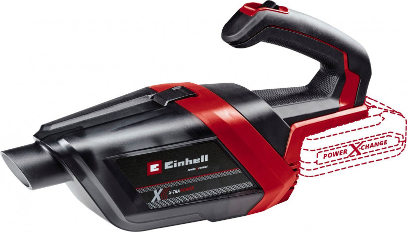 Einhell Einhell Akku-Handstaubsauger Power X-Change TE-HV 18/06 Li Solo, beutellos, ohne Akku und Ladegerat  Беспроводной ручной пылесос Einhell Power X-Change TE-HV 18/06 Li Solo, без мешка, без аккумулятора и зарядного устройства