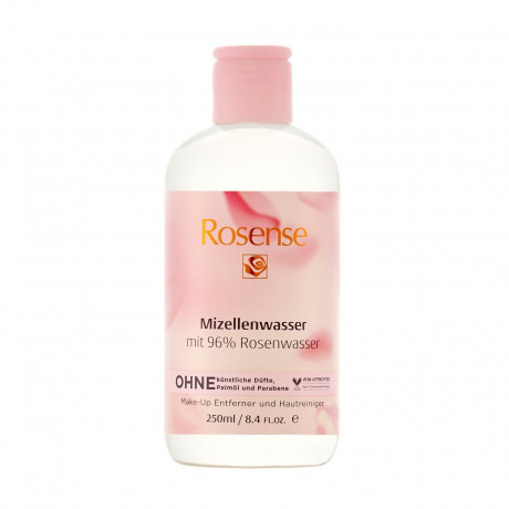 Rosense Mizellenwasser mit 96% Rosenwasser  Мицеллярная вода с 96% розовой водой