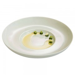 ASA SELECTION ASA Kolibri by Tim Raue Gourmetteller Coupe d: 24 cm / h: 4,5 cm Тарелка для гурманов ASA Hummingbird by Tim Raue d: 24 см / высота: 4,5 см