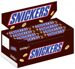 Snickers (Сникерс) Шоколадные батончики 32 шт. x 50 г