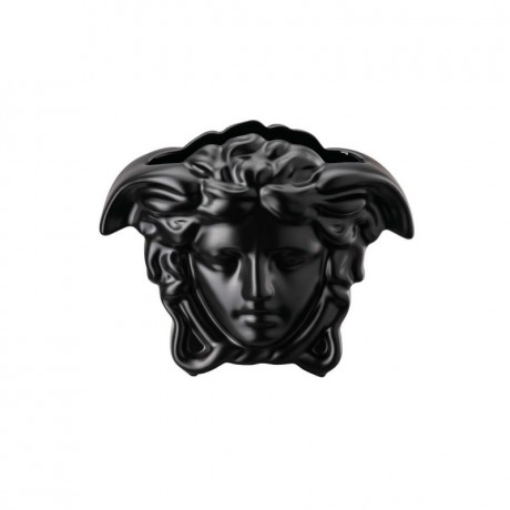 Rosenthal meets Versace Rosenthal Versace Medusa Grande Vase black h: 9 cm Ваза Rosenthal Versace Medusa Grande черная, высота: 9 см