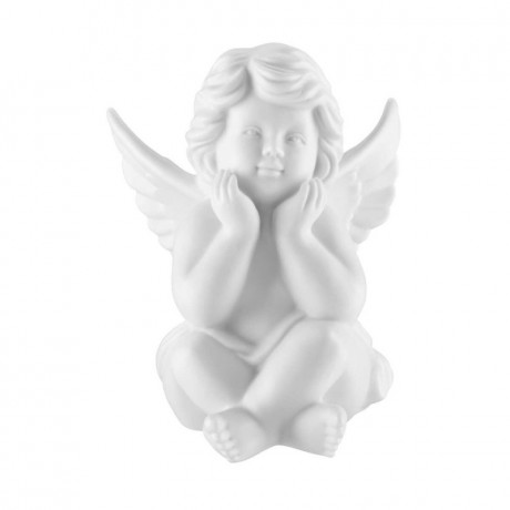 Bavaria 2013 Bavaria 2013 Engel denkend L weiss matt h: ca. 14 cm Bavaria 2013 Angel Thinking L белый матовый h: около 14 см