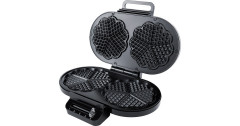 Steba Steba Doppel-Waffeleisen WE 2 schwarz, 1.400 Watt  schwarz Двойная вафельница Steba WE 2 черная, 1400 Вт
