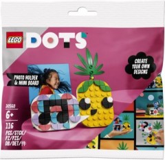 LEGO 30560 Ananas Fotohalter  Mini-Tafel - Polybag 30560 Мини-доска для фото с ананасом, полиэтиленовый пакет