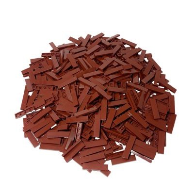 LEGO LEGO 1x4 Fliesen Rotbraun - Reddish brown 2431 - 100x Плитки LEGO 1x4 Красновато-коричневые 2431 — 100x