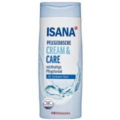 ISANA Soft-Dusche Creme &amp; Care Мягкое средство для душа Крем и уход для чувствительной кожи 300 г