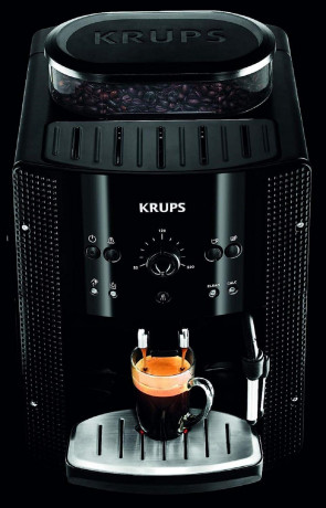 Krups Krups Kaffeevollautomat Essential EA810870 Kaffeevollautomat LatteGo Milchaufschaumer Display, Kaffeeautomat Cafemaschine Kaffeemaschine mi Mahlwerk Vollautomat Cafe Полностью автоматическая кофемашина Krups Essential EA810870 полностью автоматичес