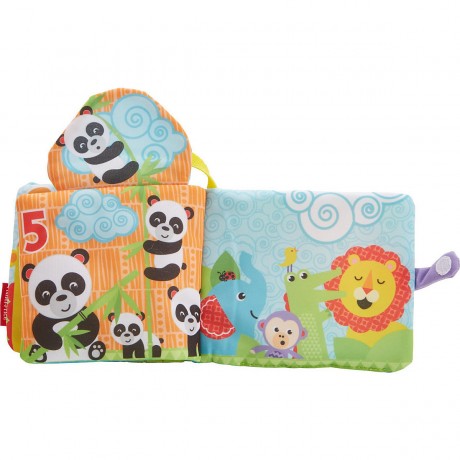 Mattel Fisher-Price Kleines Spielbuch weiches Baby Buch Мягкая детская книга Fisher-Price Little Playbook