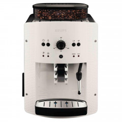 Krups Krups Kaffeevollautomat EA810570 Essential White Kaffeevollautomat, Automatische Abschaltung, Dampfstab, Abnehmbarer Wasserbehalter  Полностью автоматическая кофемашина Krups EA810570 Essential White Полностью автоматическая кофемашина, автоматическ