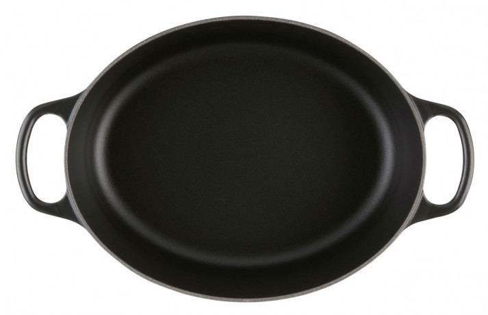 Le Creuset LE CREUSET Br\u00e4ter oval 29 cm Schwarz SIGNATURE schwarz LE CREUSET Br>4ter овал 29 см черный SIGNATURE
