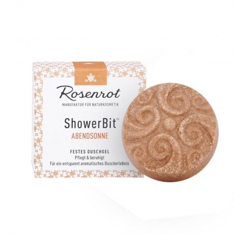 Rosenrot Festes Duschgel ShowerBit Abendsonne 60g  Твердый гель для душа ShowerBit вечернее солнце 60г