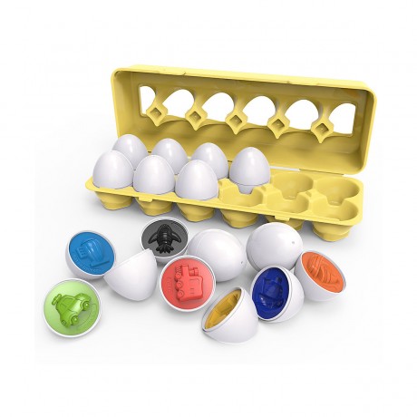 Vetaka Auto Eier Sortierspiel Montessori Spielzeug fur Kinder Игра «Сортировка яиц в машине» Монтессори-игрушки для детей