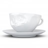 Fiftyeight Products TV Tassen Kaffeetasse weiss lecker 0,20 L TV cups кофейная чашка белая деликатесная 0,20 л