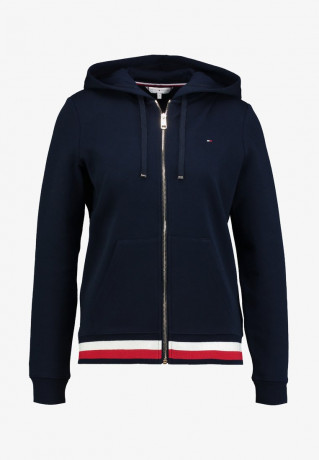 Tommy Hilfiger HERITAGE ZIP THROUGH HOODIE Zip-up sweatshirt midnight HERITAGE ZIP THROUGH HOODIE Толстовка на молнии полночь
