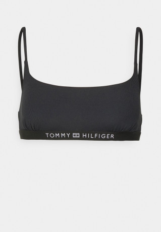Tommy Hilfiger BRALETTE Bikini top black БРАЛЕТТ лиф бикини черный