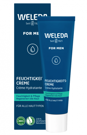 Weleda For Men Feuchtigkeitscreme  Увлажняющий крем для мужчин 30мл