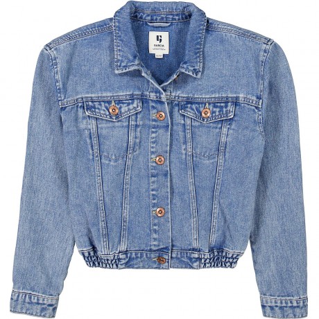 GARCIA Jeansjacke Blousonform Jeansjacken fur Madchen Джинсовая куртка в стиле блузон джинсовые куртки для девочек