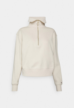 Tommy Hilfiger RELAXED COSY  Sweatshirt white dove RELAXED COSY Толстовка Белый голубь