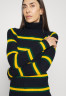 Tommy Hilfiger STRIPE SLIM ROLL Jumper desert sky STRIPE SLIM ROLL джемперы небо пустыни