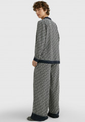 Tommy Hilfiger MONOGRAM RELAXED FIT Button-down blouse monogram prep border MONOGRAM RELAXED FIT Блузка на пуговицах рамка для монограммы