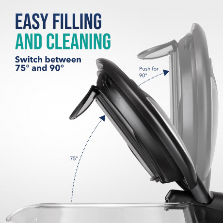 TRESKO TRESKO Wasserkocher TRESKO Wasserkocher Glas 1,7L Glaswasserkocher LED Edelstahl 2200W  Чайник TRESKO Чайник TRESKO стекло 1,7л стеклянный чайник LED нержавеющая сталь 2200Вт