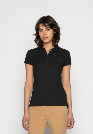 Tommy Hilfiger HERITAGE SHORT SLEEVE Polo shirt masters black HERITAGE SHORT SLEEVE Рубашка поло мастер черный