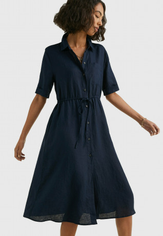 Tommy Hilfiger MIDI  Shirt dress desert sky Миди платье-рубашка небо пустыни