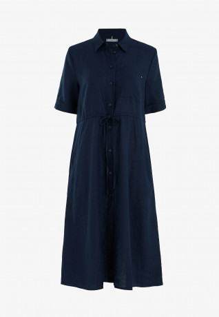 Tommy Hilfiger MIDI  Shirt dress desert sky Миди платье-рубашка небо пустыни