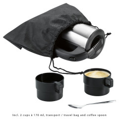 CLATRONIC CLATRONIC Wasserkocher WKR 3624, 0,5 Liter, Edelstahlgehause, inkl. 2 Tassen  Чайник CLATRONIC WKR 3624, 0,5 литра, корпус из нержавеющей стали, в комплекте 2 чашки