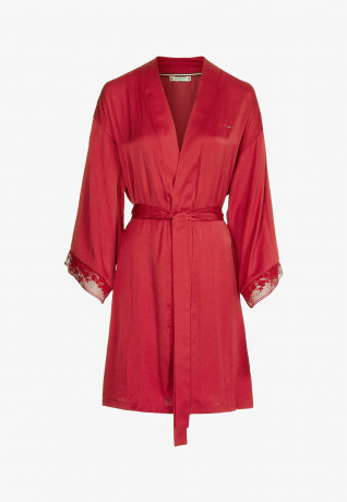 Tommy Hilfiger DITSY KIMONO Dressing gown royal berry DITSY КИМОНО Халат королевская ягода