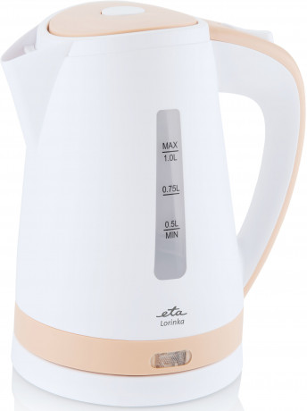 eta eta Wasserkocher LORINKA Beige ETA659990010, 1 l, 2200 W  чайник ETA LORINKA Бежевый ETA659990010, 1 л, 2200 Вт
