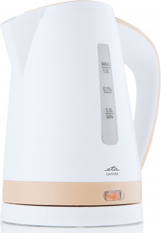 eta eta Wasserkocher LORINKA Beige ETA659990010, 1 l, 2200 W  чайник ETA LORINKA Бежевый ETA659990010, 1 л, 2200 Вт