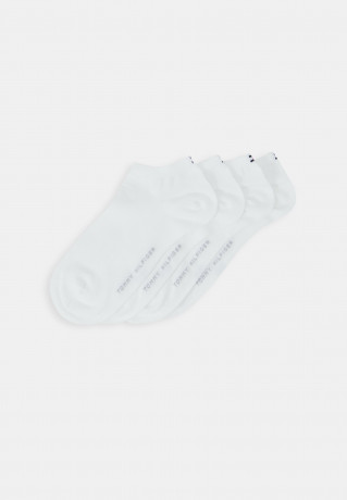 Tommy Hilfiger WOMEN SNEAKER 4 PACK Socks white ЖЕНСКИЕ КРОССОВКИ (4 УПАКОВКИ) Носки белый